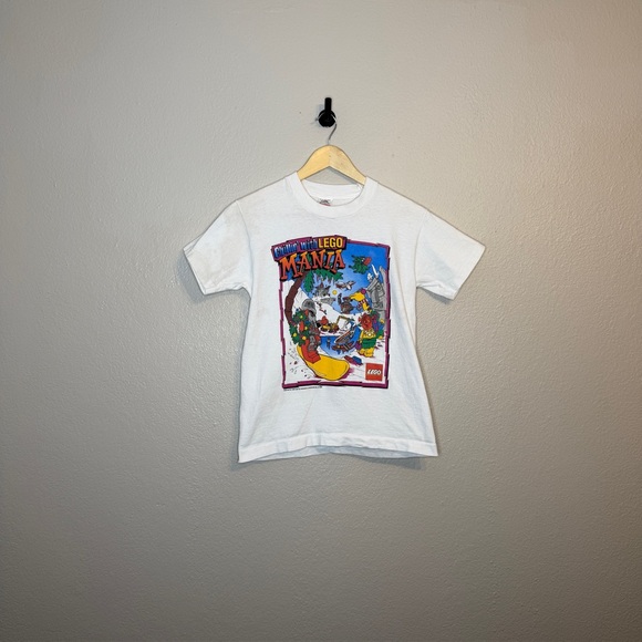 Fruit of the Loom White Kids LEGO Mania Graphic Tee